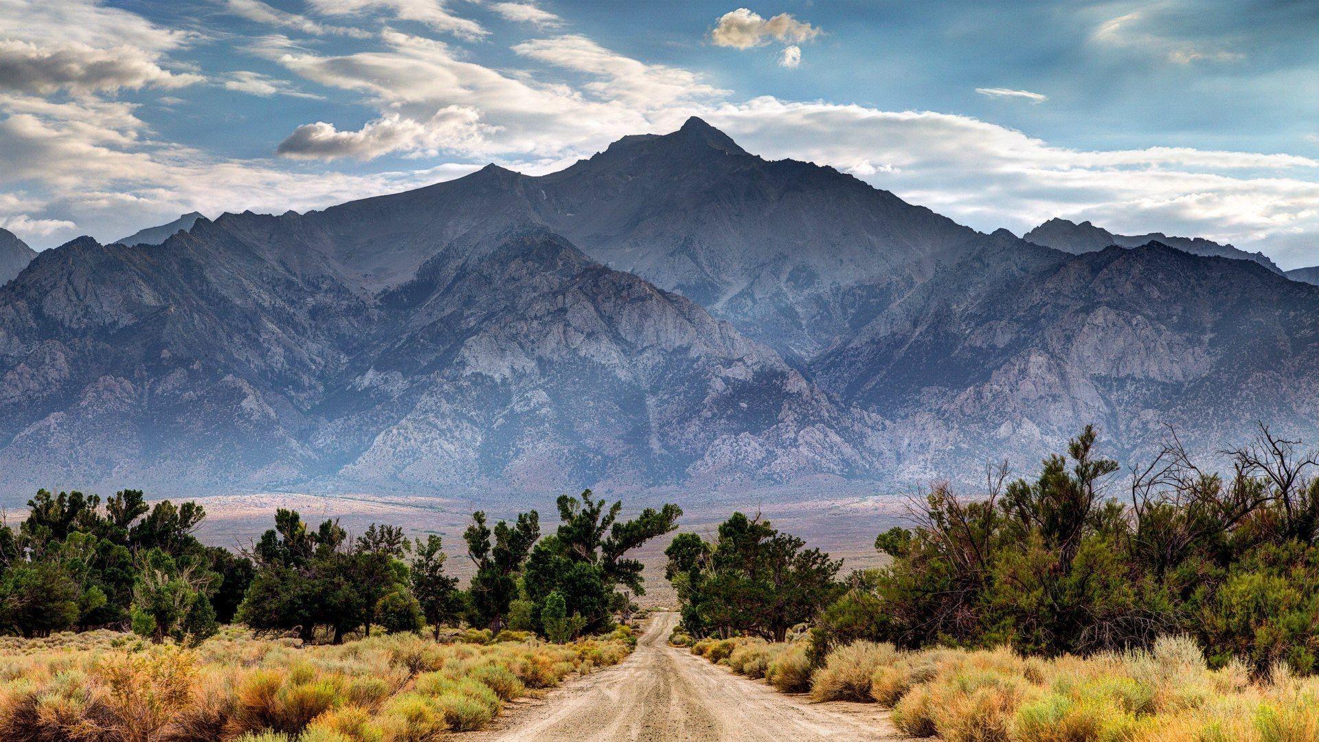 1920x1080 Mountain Manzanar, California, USA Desktop wallpaper 1920x1080