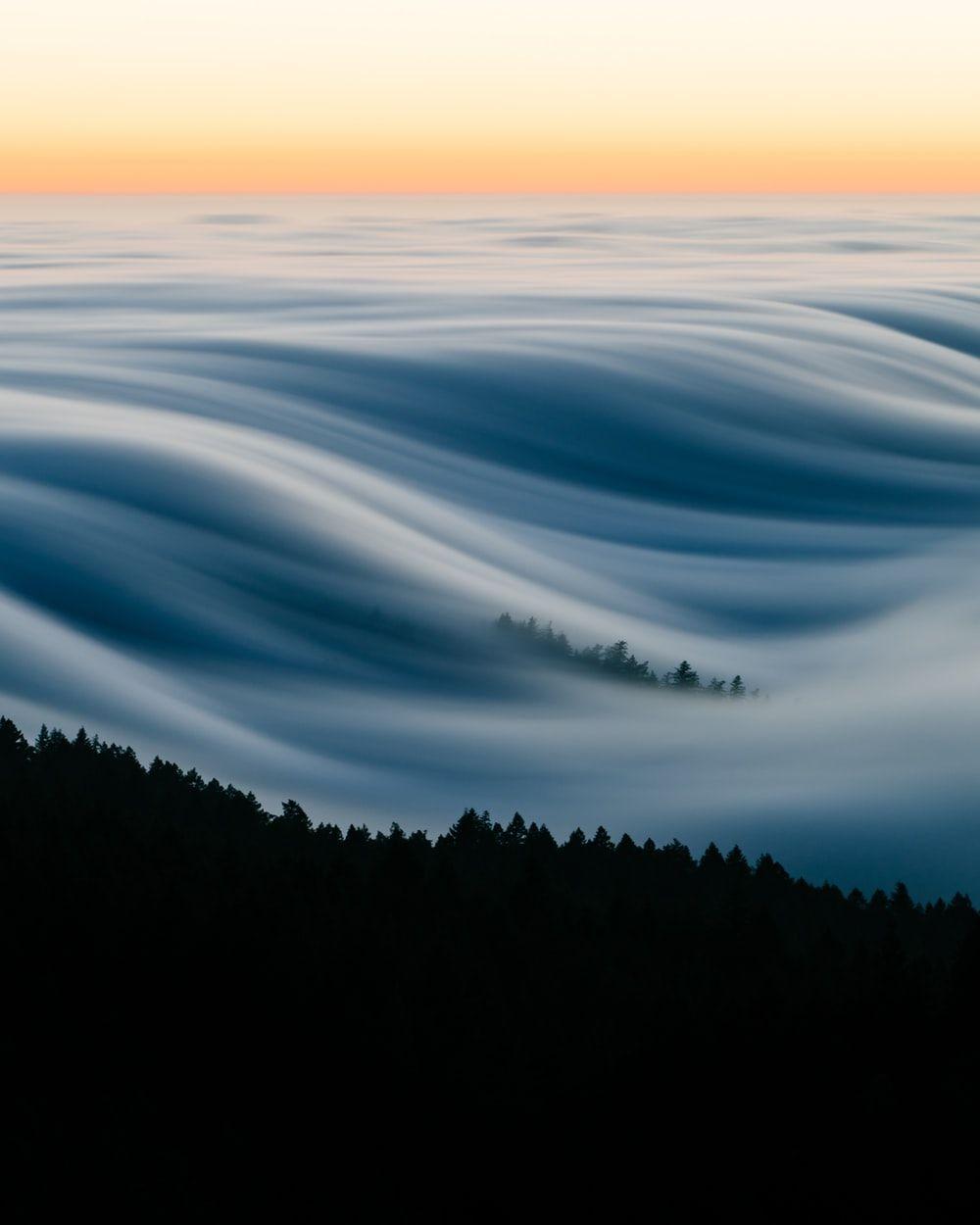 1000x1250 Sea of fog in California. HD photo by Sasha • Stories