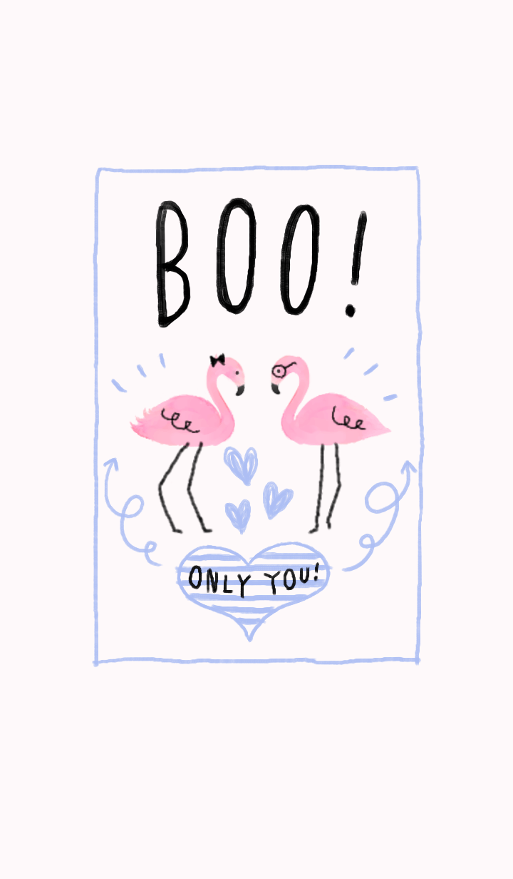 720x1232 FLAMINGO BOO THEME. Wallpaper. Summer wallpaper, Cartoon
