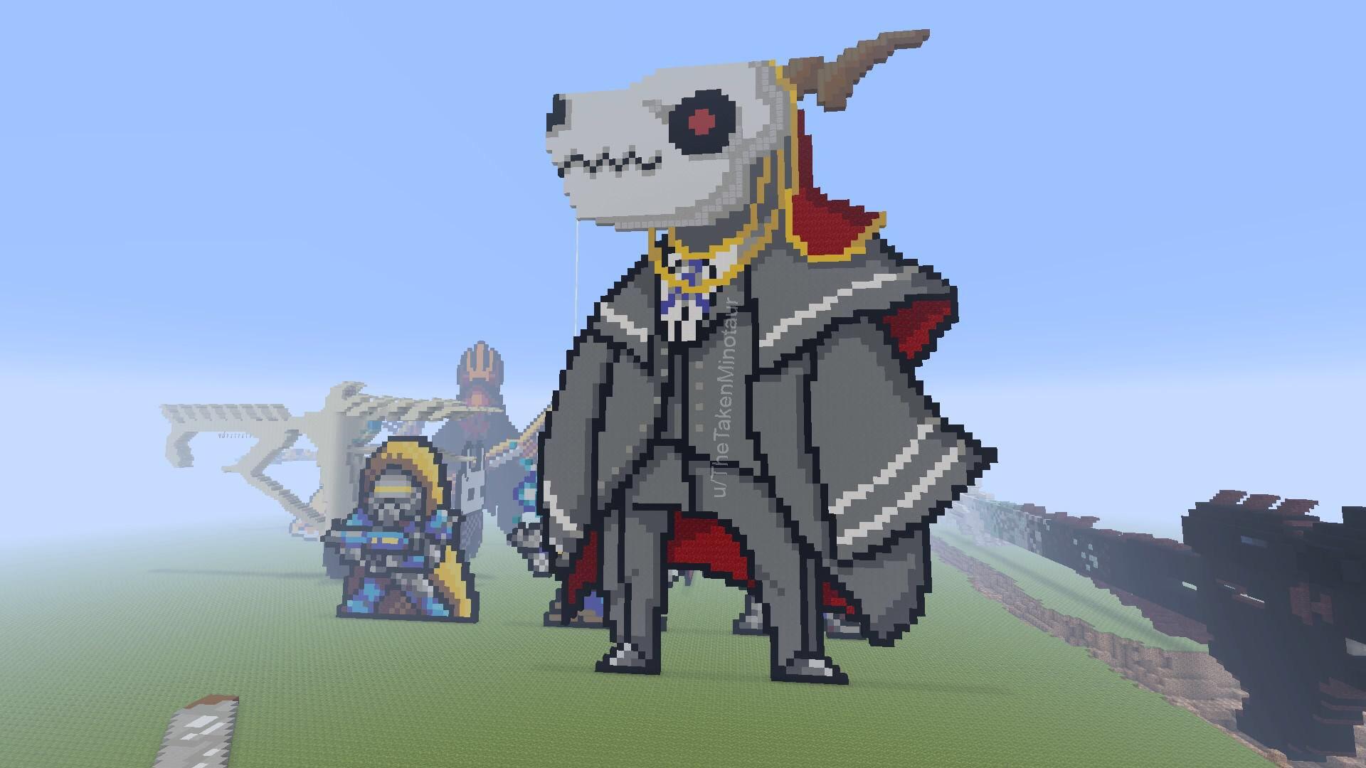1920x1080 I built Elias Ainsworth in minecraft