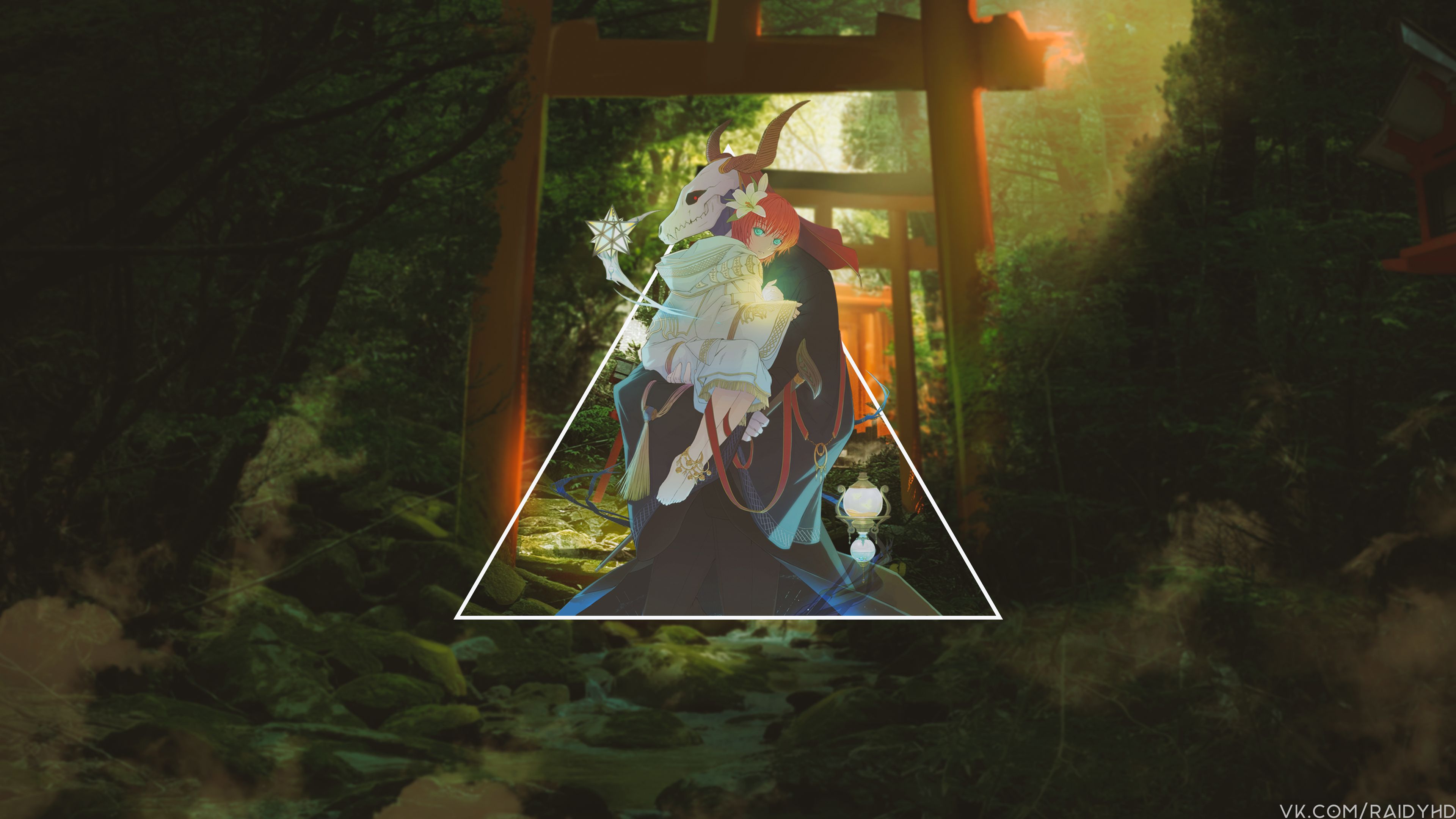 3840x2160 Anime, Elias Ainsworth, Chise Hatori
