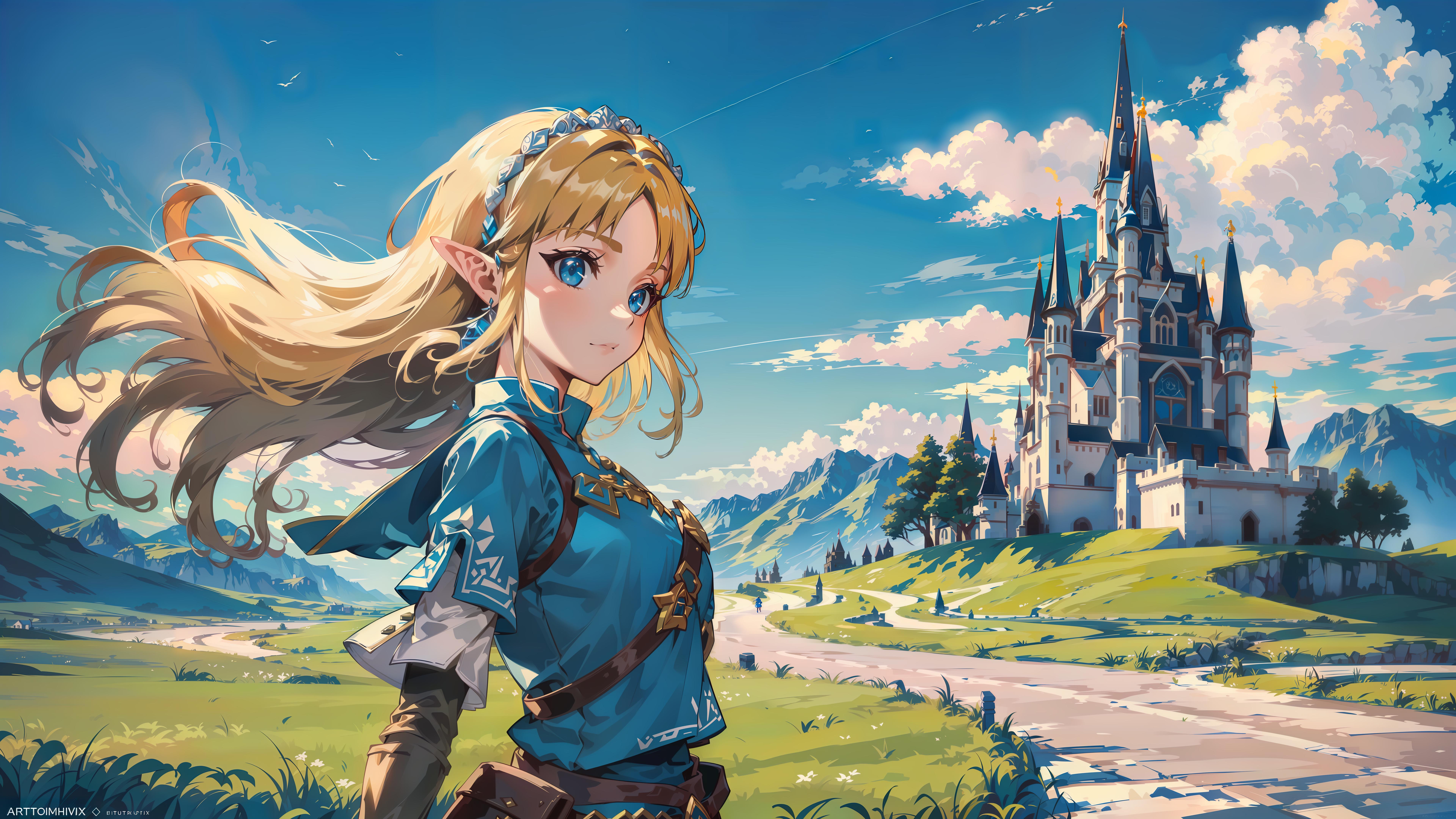 7680x4320 If anyone wanted an 8k Zelda wallpaper