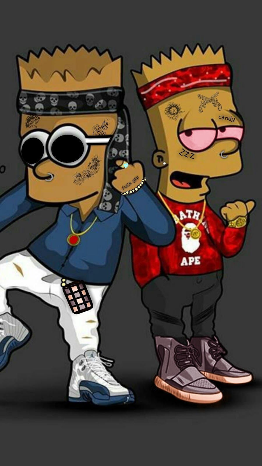 900x1600 bart the rapper Mobile Walls