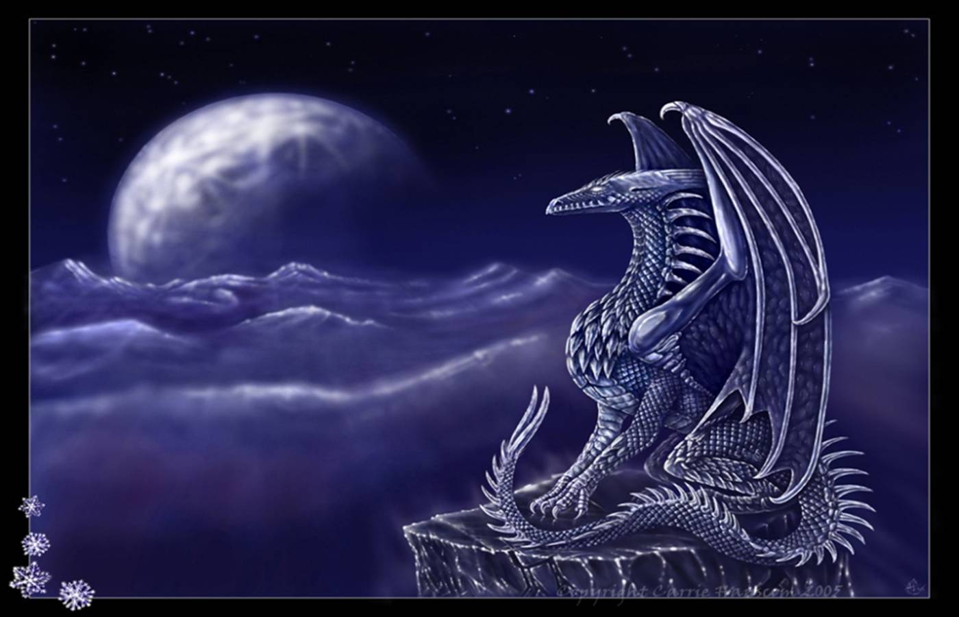 Dragon Moon Wallpapers Top Free Dragon Moon Backgrounds Wallpaperaccess