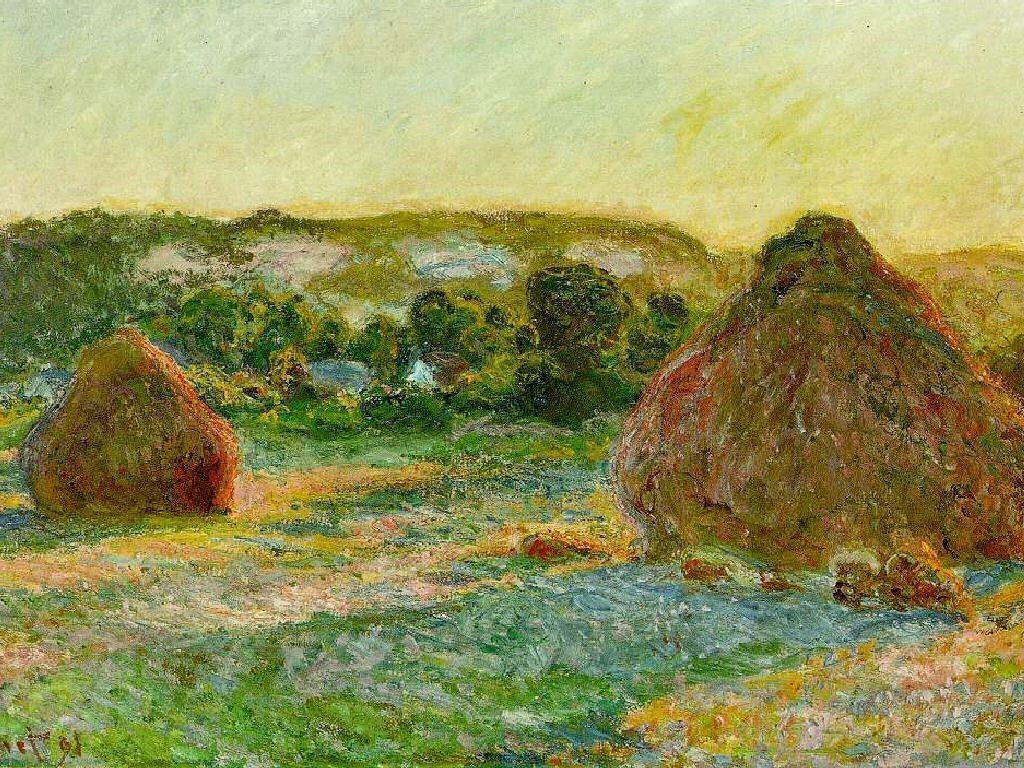 1024x768 Monet Desktop Wallpaper Free