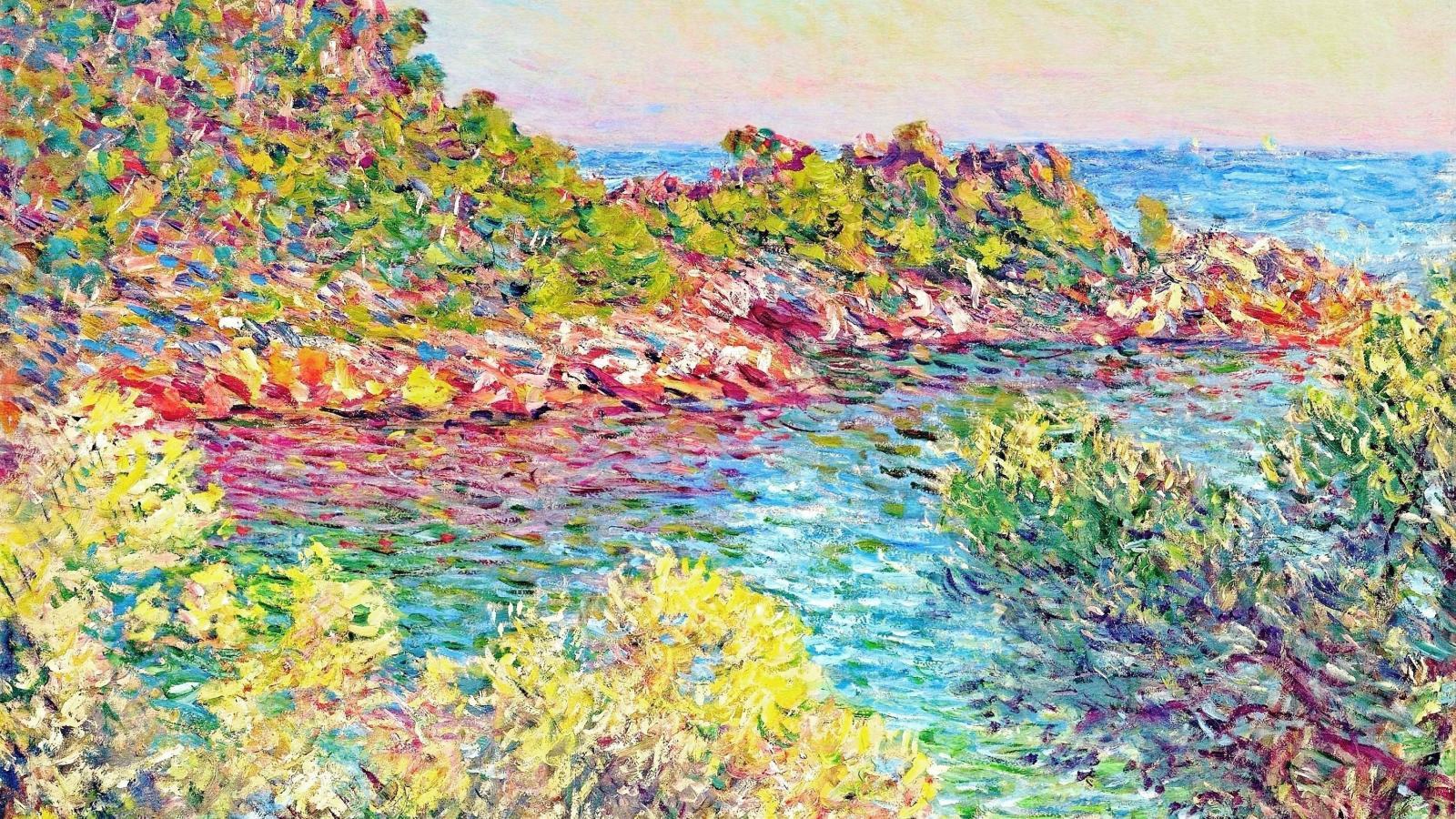 1600x900 Claude Painting Monet Landscape Wallpaper