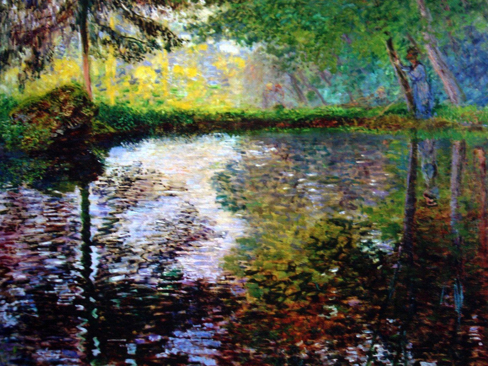 1600x1200 HD Western Paintings : French impressionist painting