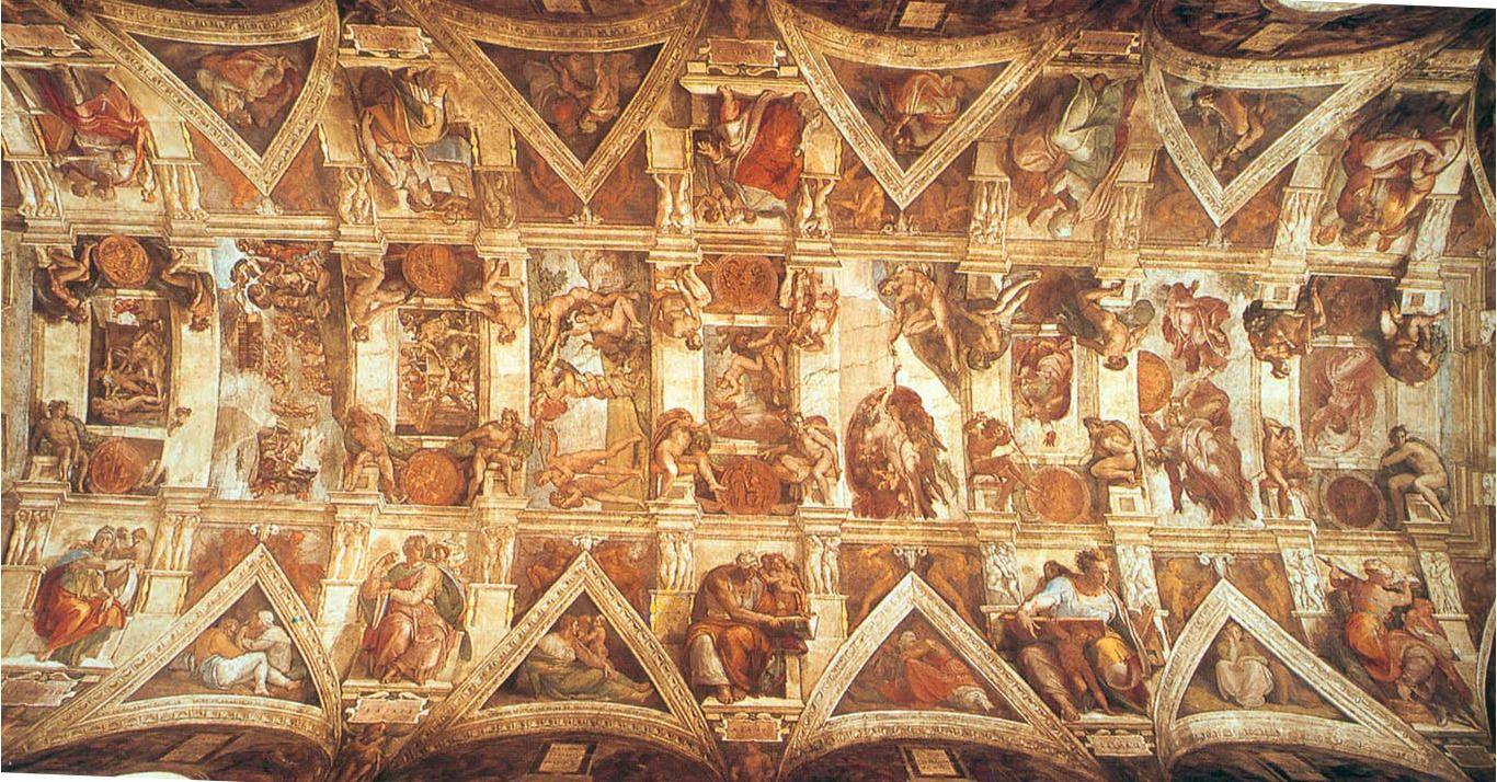 1366x714 Masterpiece Michelangelo Buonarroti Sistine Ceiling