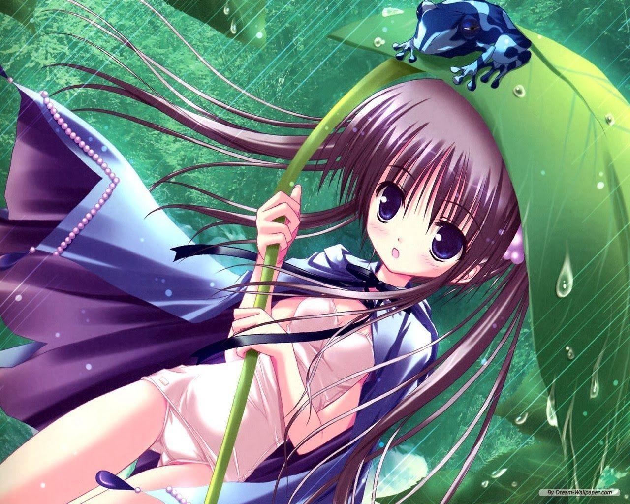 1280x1024 HD wallpaper: Beautiful Cartoon Girl Wallpaper. wallpaper