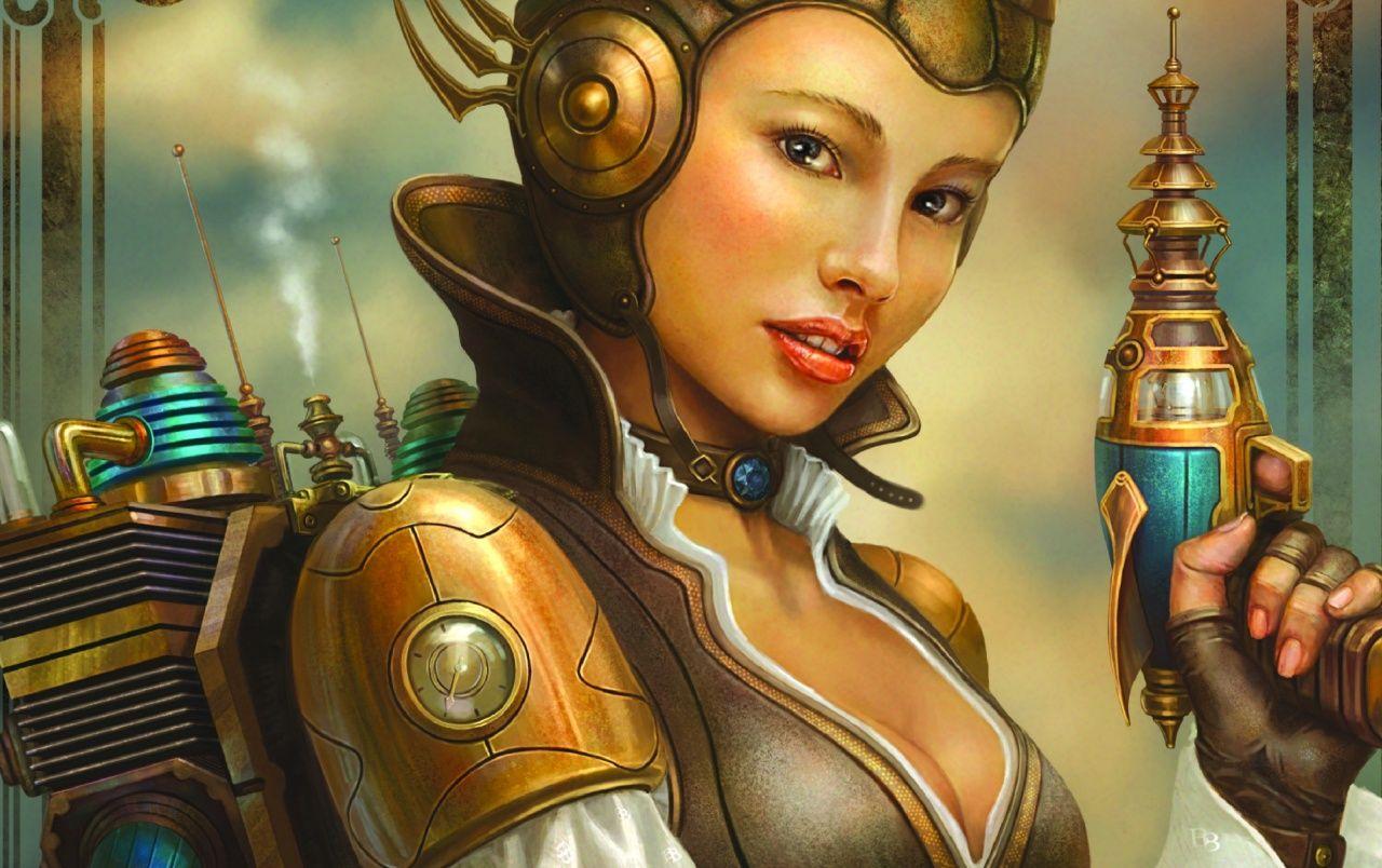 1280x804 Futuristic Girl Illustration wallpaper. Futuristic Girl