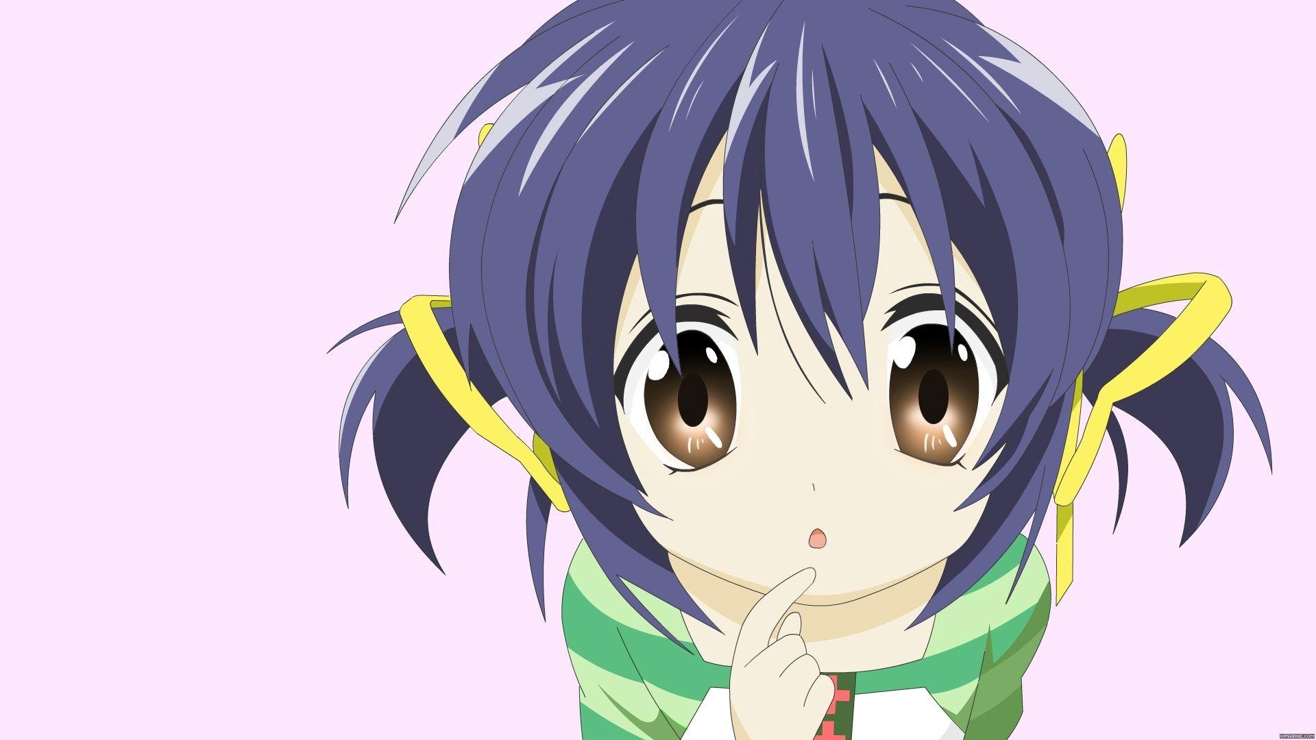 1920x1080 Download wallpaper 1920x1080 anime, cartoon, girl, eyes