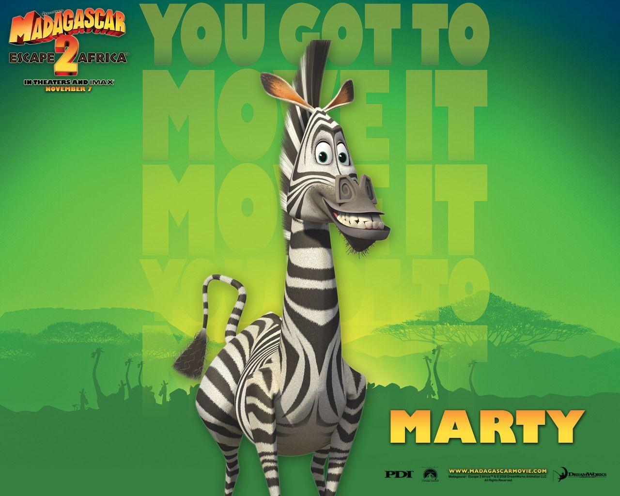 1280x1024 Madagascar 2 Wallpaper