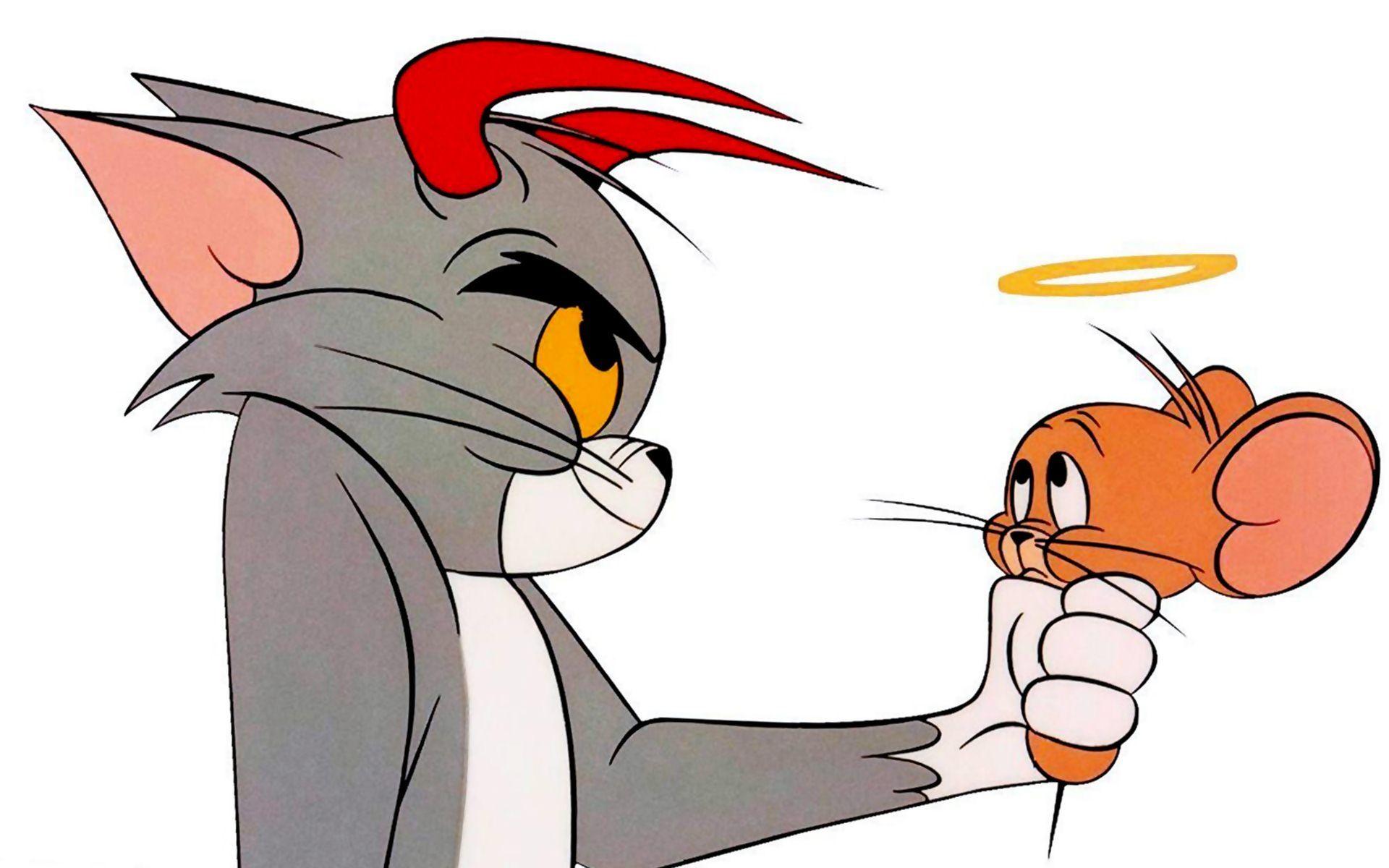 1920x1200 Tom và Jerry Bad And The Good Cartoons Hình nền 4k Uhd