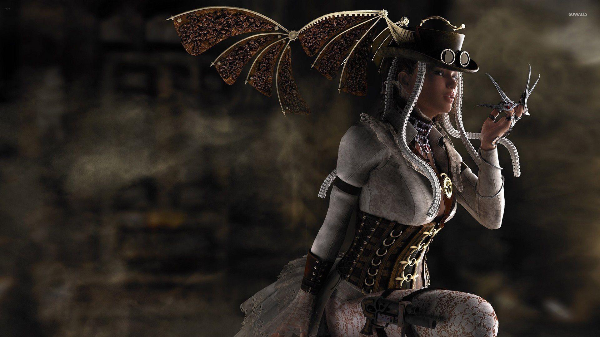 1920x1080 Futuristic woman wallpaper wallpaper