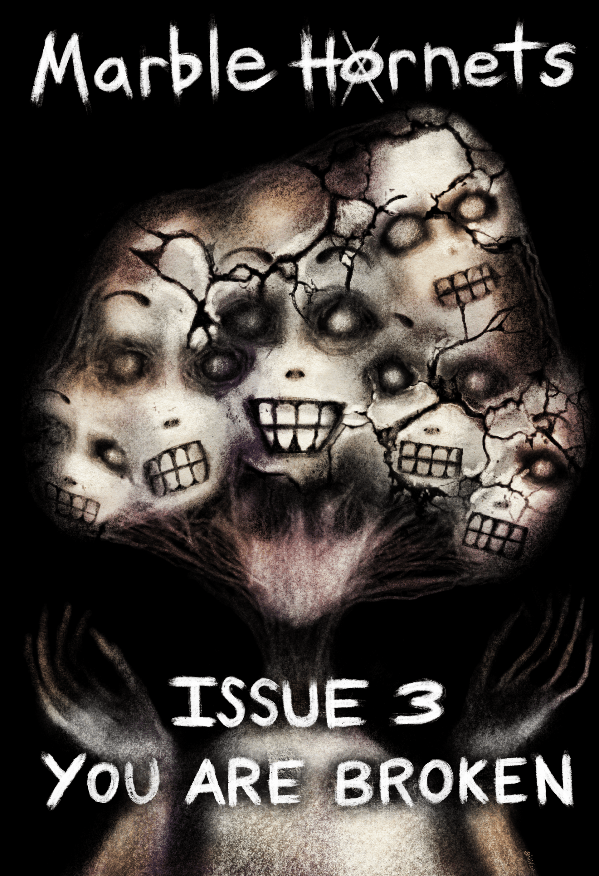 1920x2806 Marble Hornets Issue Three: You Are