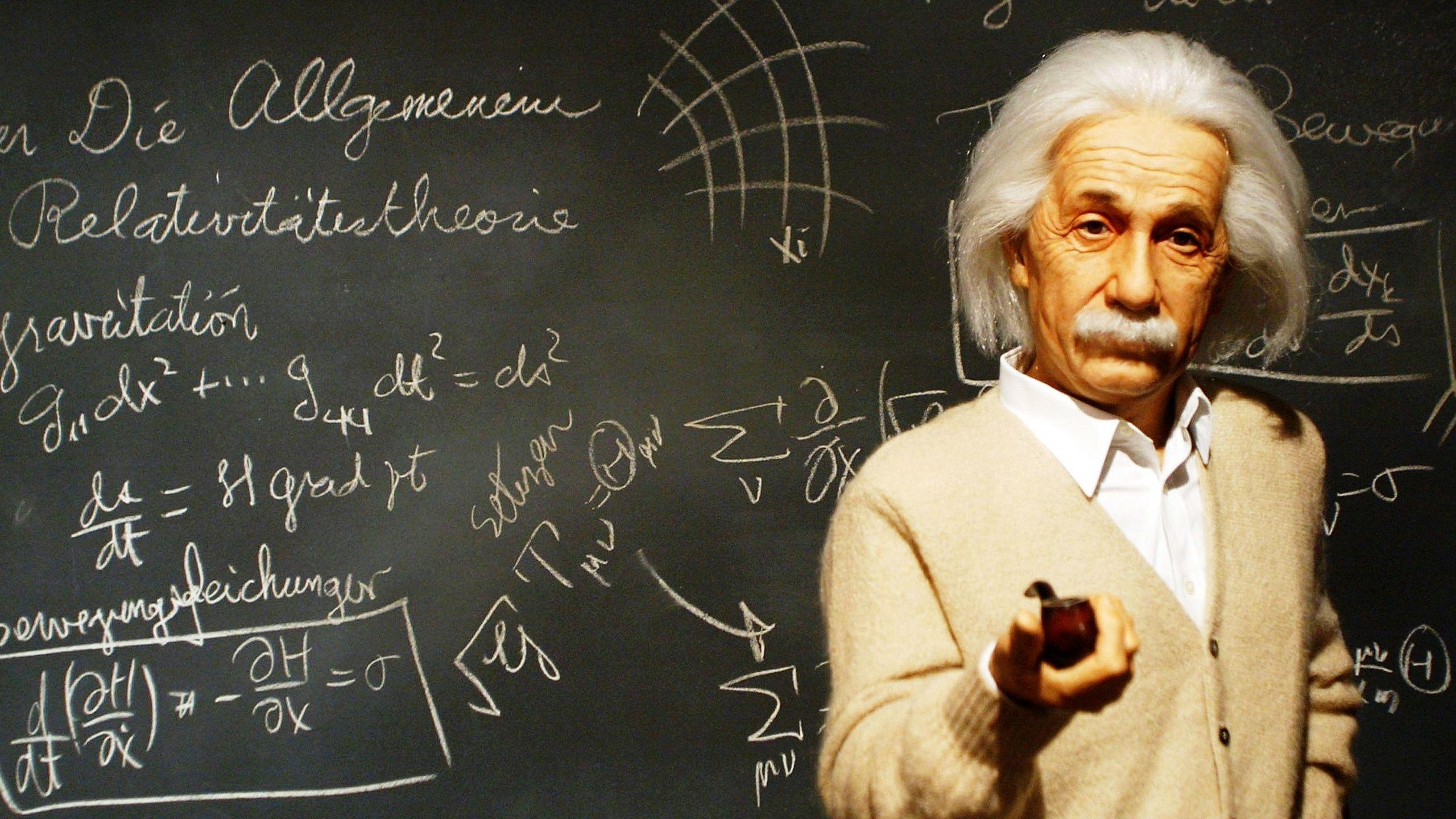 2560x1440 Albert Einstein Teacher Mac Wallpaper Download. Free Mac