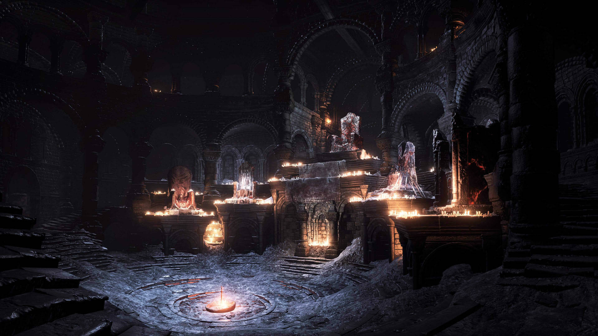 1920x1080 Dark Souls 4k Firelink Shrine Wallpaper
