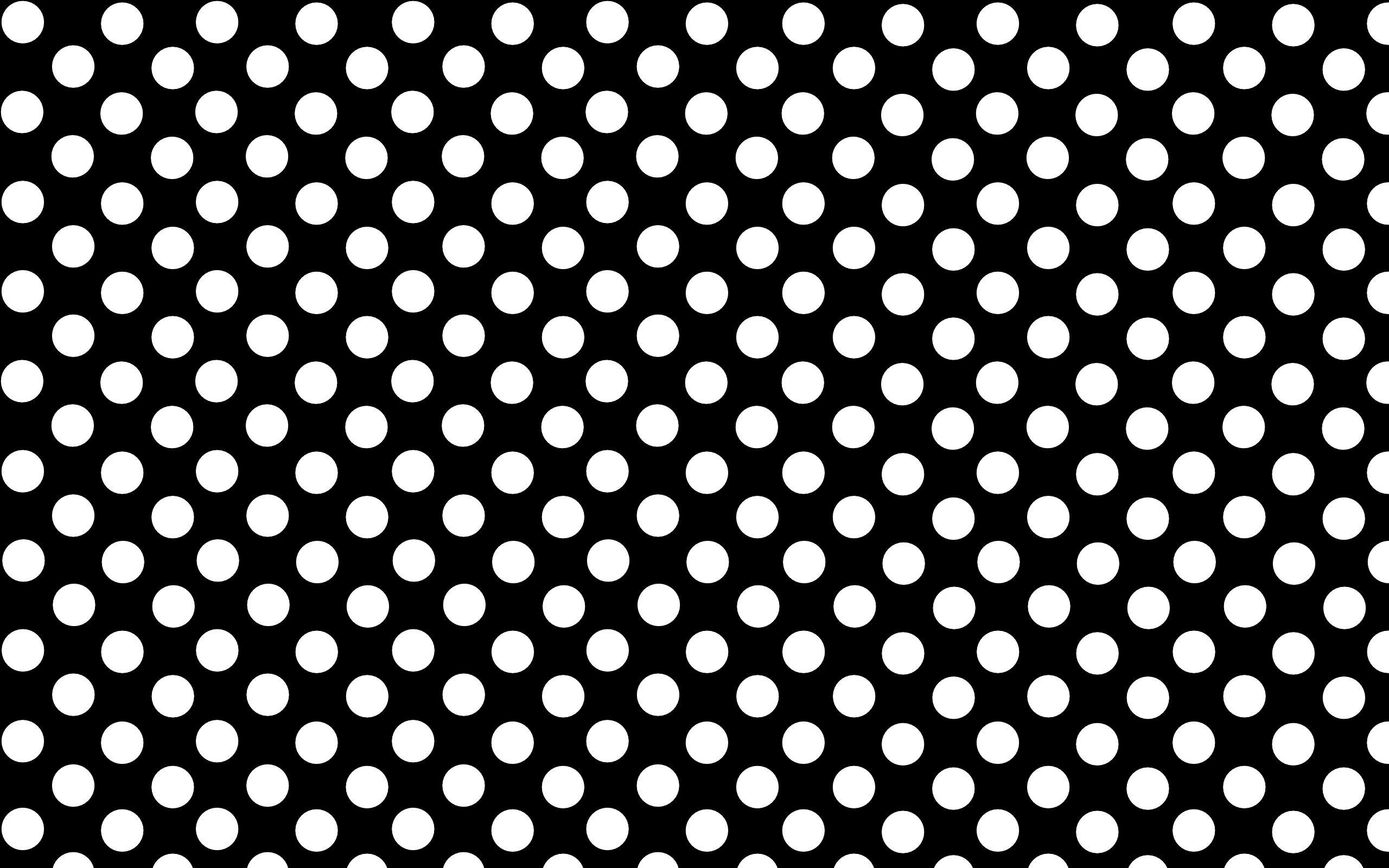 3. Black and White Polka Dot Nails - wide 8
