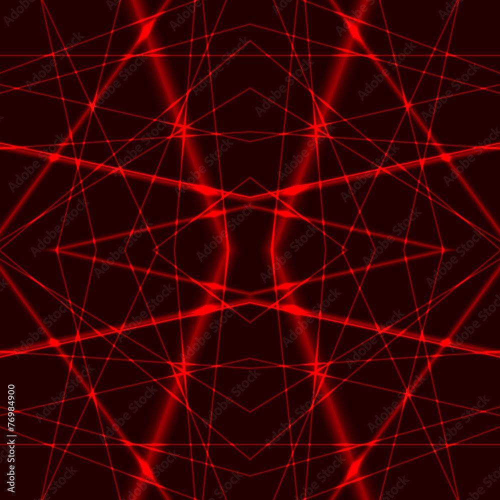 1000x1000 Red Laser Beams Seamless Background