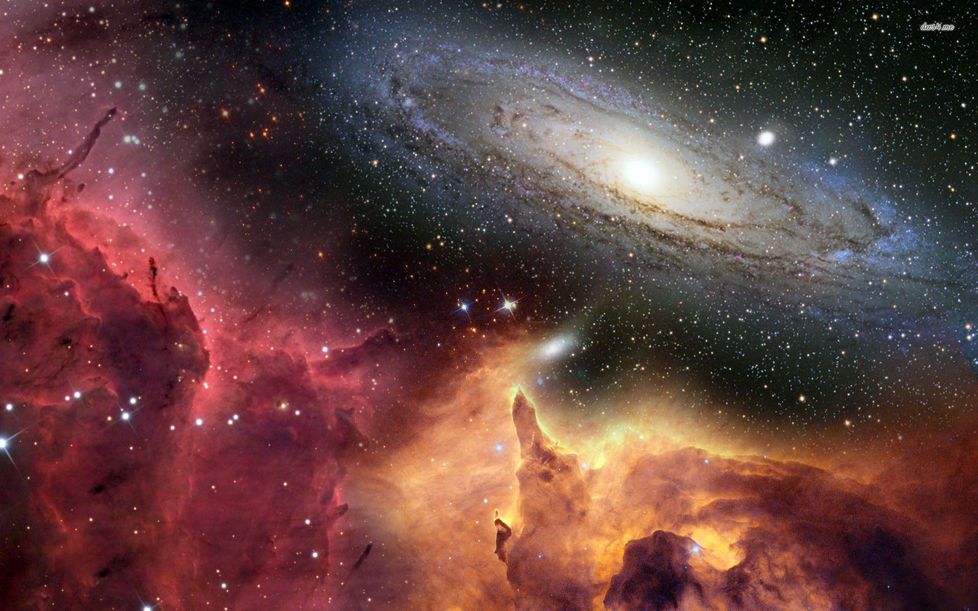 1920x1200 Nebula and galaxy wallpaper wallpaper