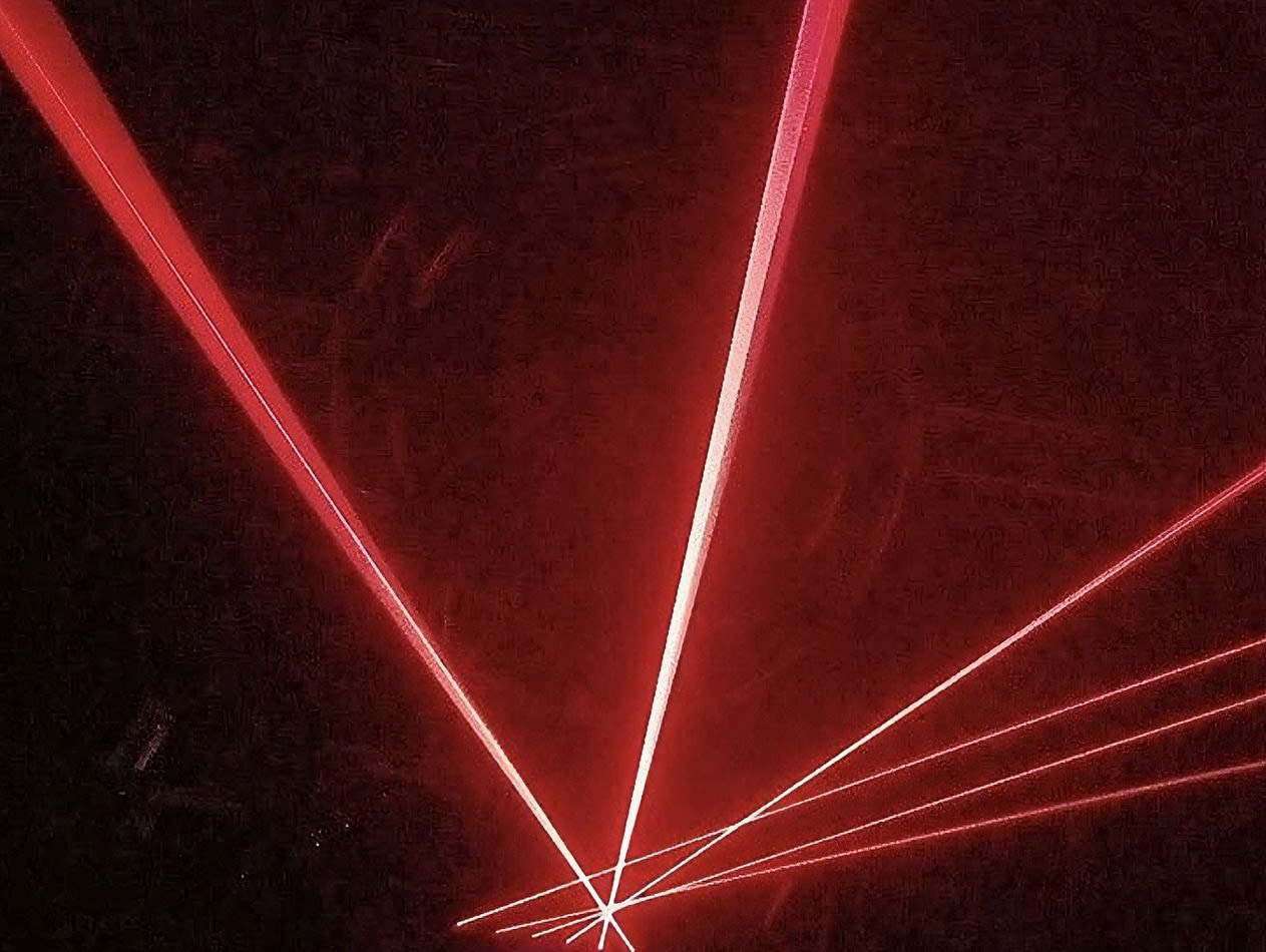 1263x950 Red laser light hire- Lights for parties