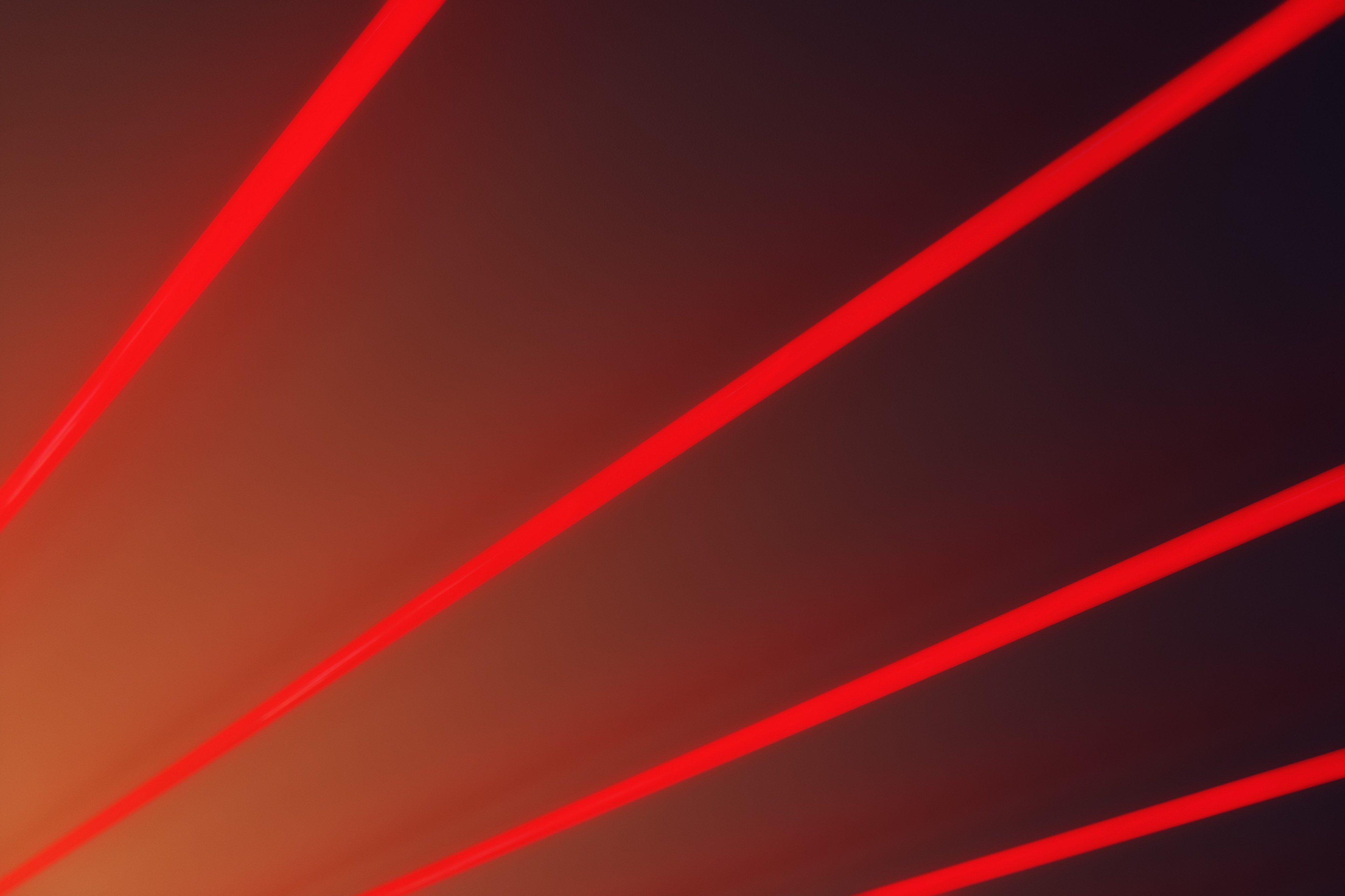 3840x2560 _red laser lights 4k HD Wallpaper