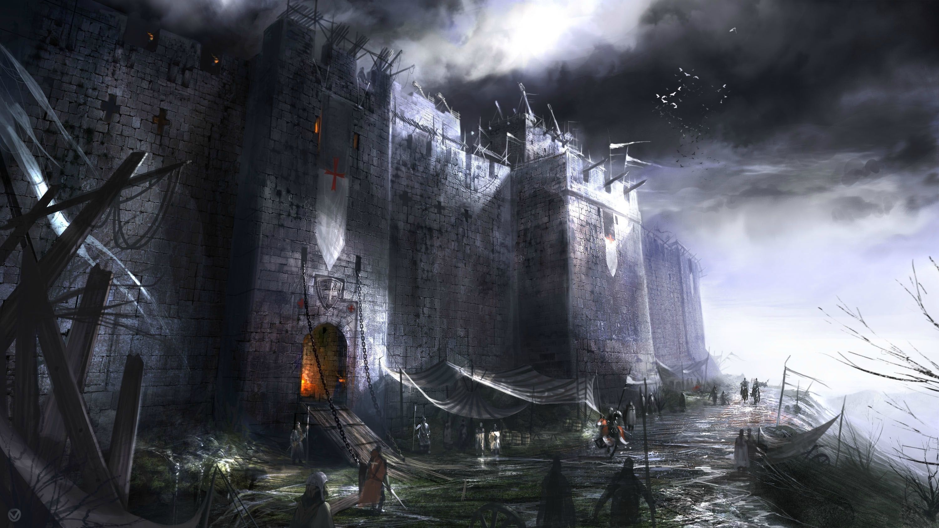 3000x1687 4k Medieval Wallpaper