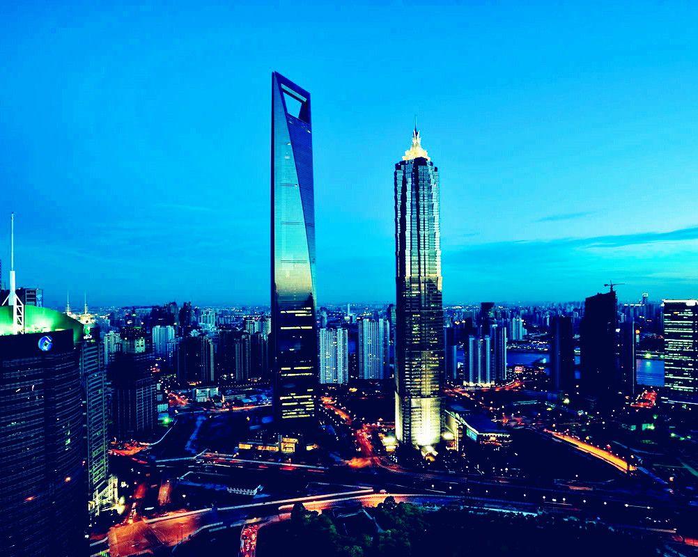1002x800 Free download Shanghai World Financial Center Wallpaper