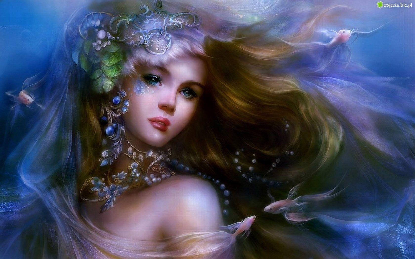 Beautiful Mermaid Wallpapers - Top Free Beautiful Mermaid Backgrounds ...