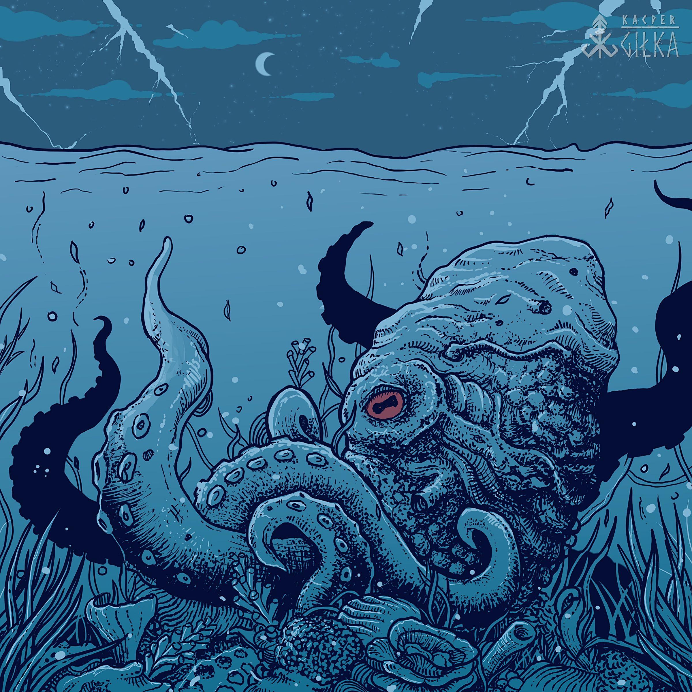 2400x2400 Download wallpaper 2400x2400 octopus, underwater world, art, tentacles HD background