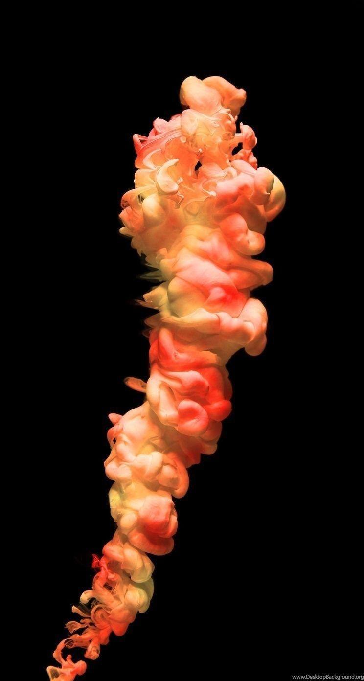 744x1392 Smoke iPhone 5s Wallpaper Desktop Background