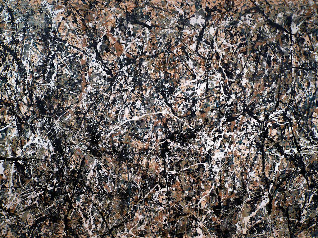 1024x768 Pollock Background. Jackson