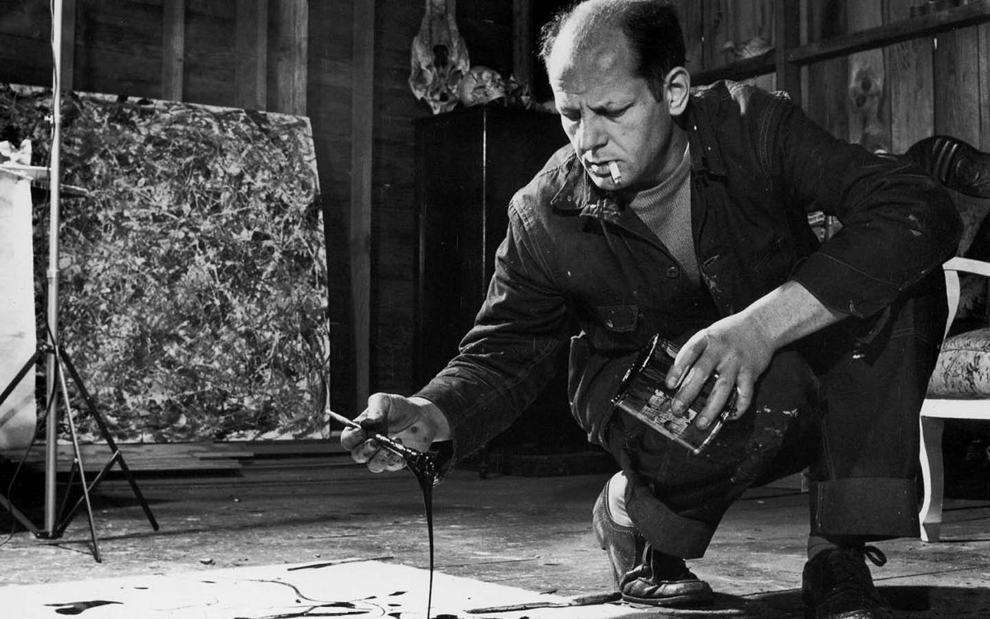 1440x900 Jackson Pollock Wallpaper