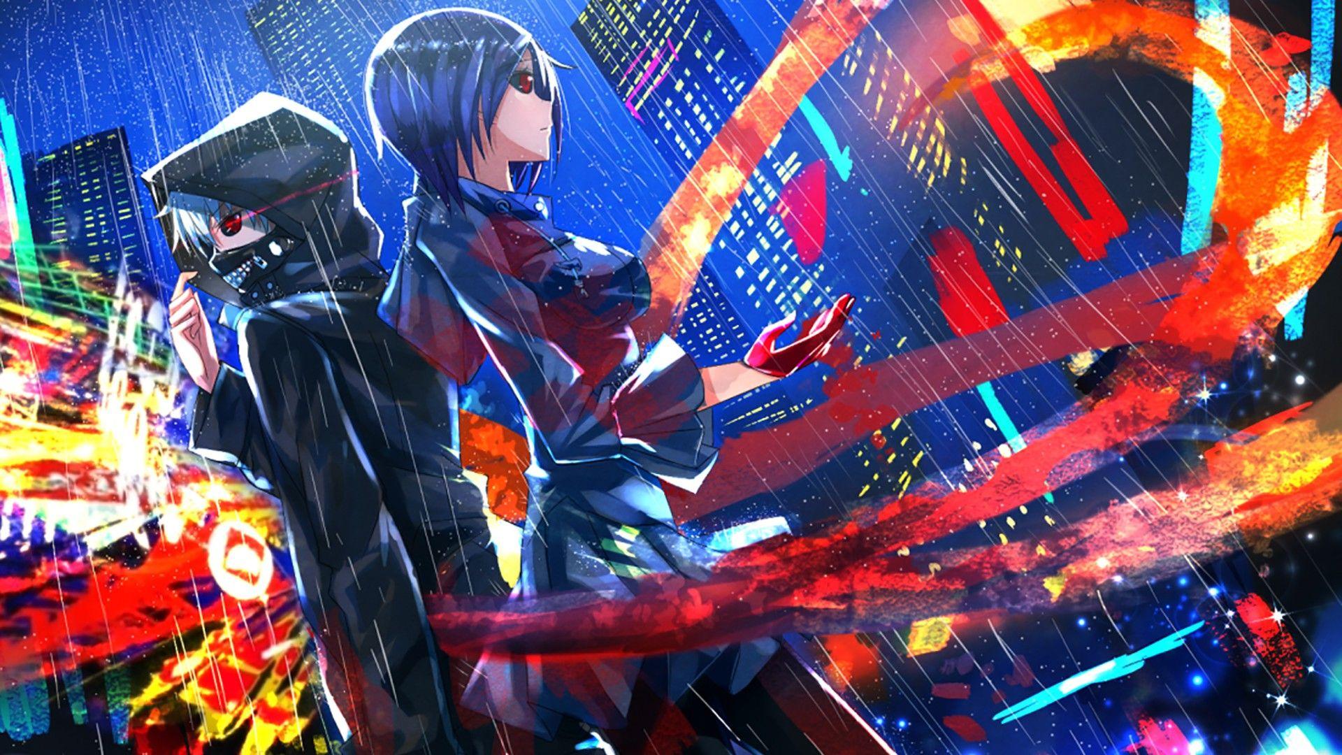 Gambar Tokyo Ghoul Kaneki Dan Touka - Gambar Anime Keren