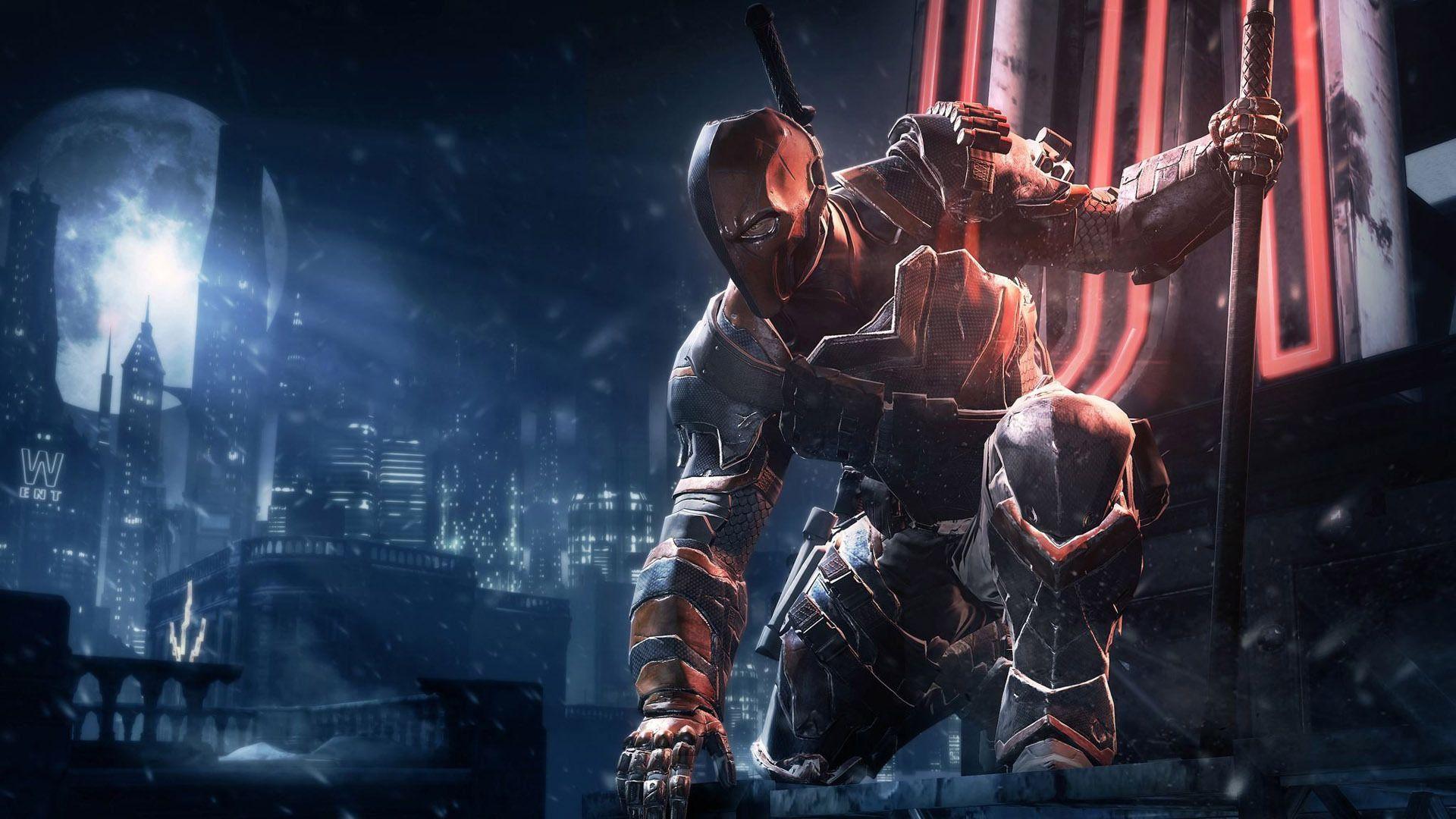 1920x1080 Download 2 Deadpool Vs. Deathstroke HD Wallpaper Background