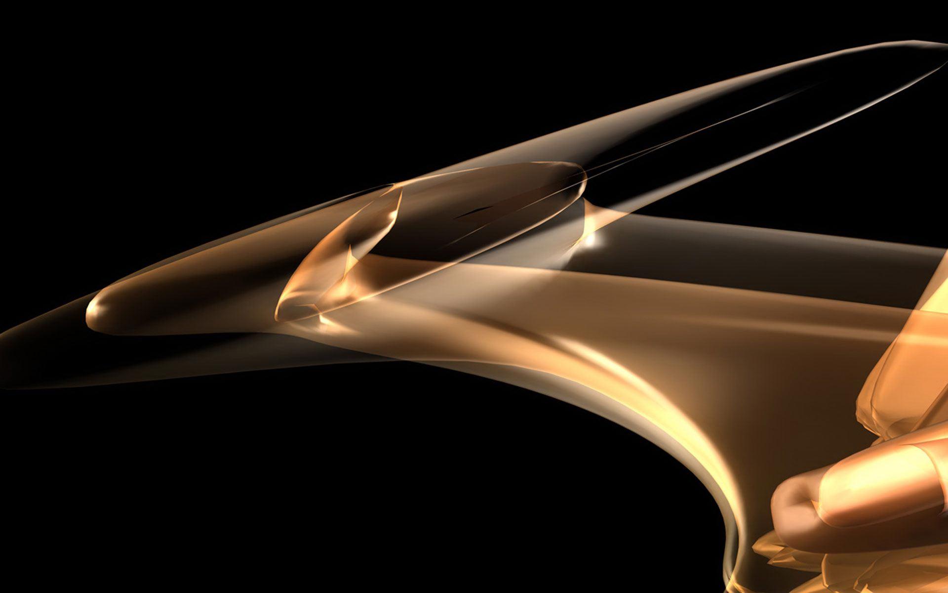 1920x1200 Gold And Black Smoke Wallpaper 7 Free HD Wallpaper