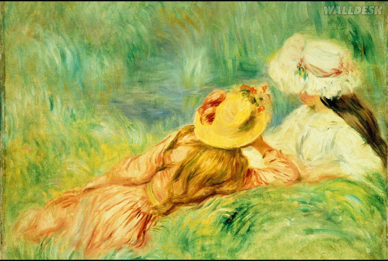 1280x862 Free download the Edge of the Water Renoir 1893 fotos grtis