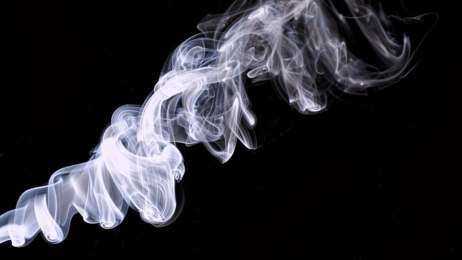 1600x900 HD Wallpaper Desktop: Black Smoke background Wallpaper