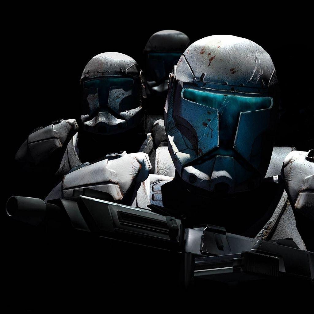 1024x1024 Beauty Re Rendered: Star Wars IPad Wallpaper