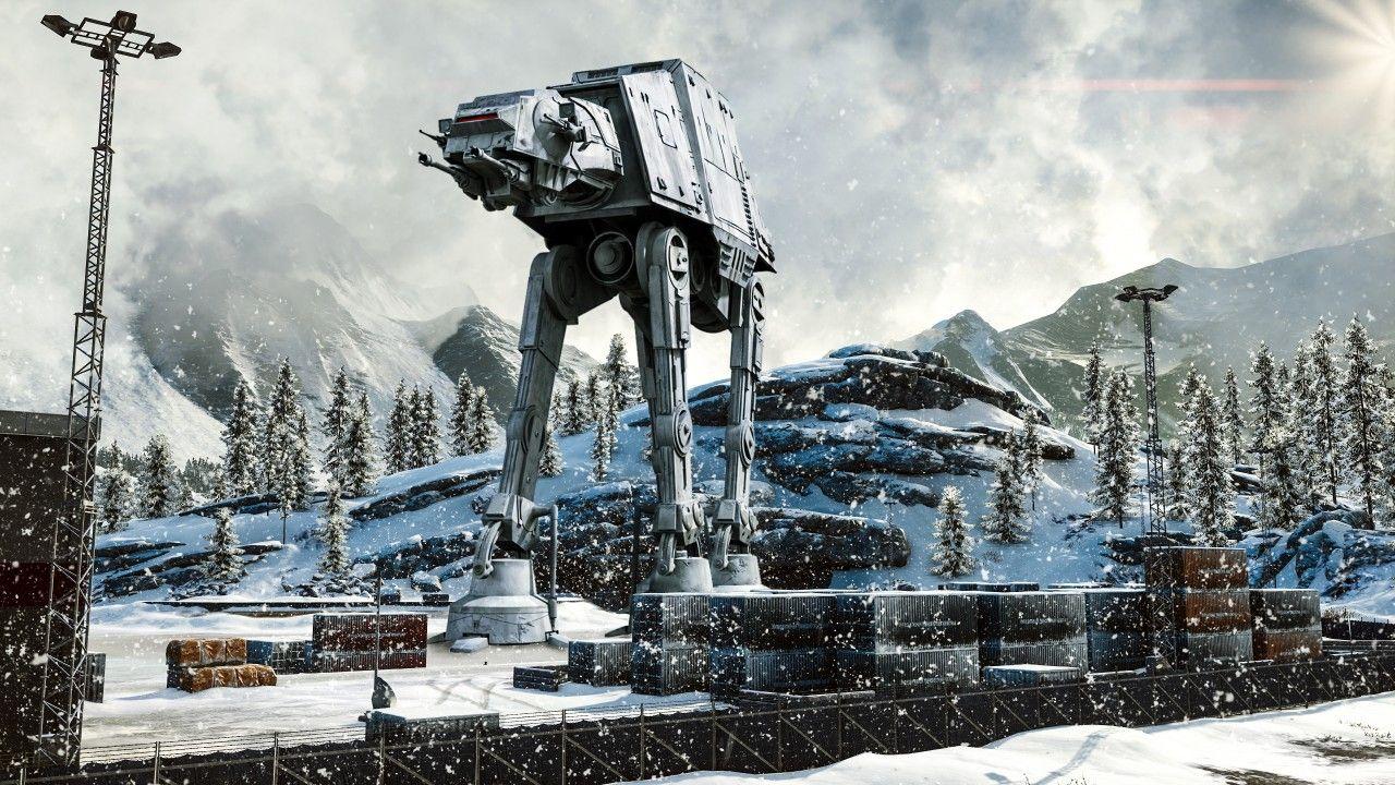 1280x720 Wallpaper AT AT Walker, Star Wars, Winter, Snow, HD, Games