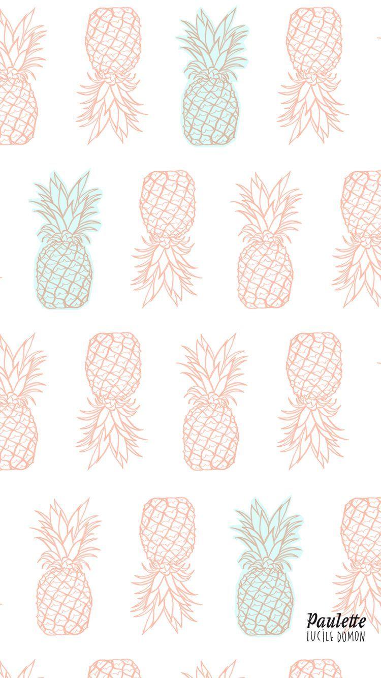 750x1334 iPhone Wallpaper. Pineapple, Ananas, Fruit, Plant, Poales