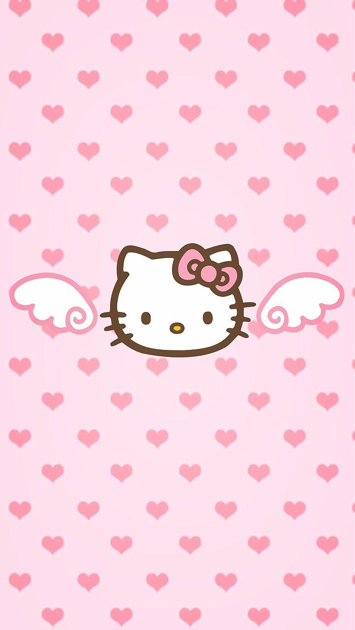 Hello Kitty Pink iPhone Wallpapers  Top Free Hello Kitty Pink iPhone  Backgrounds  WallpaperAccess