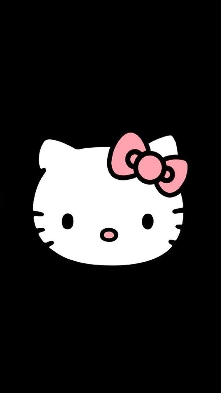 Hello Kitty Wallpaper Aesthetic Black