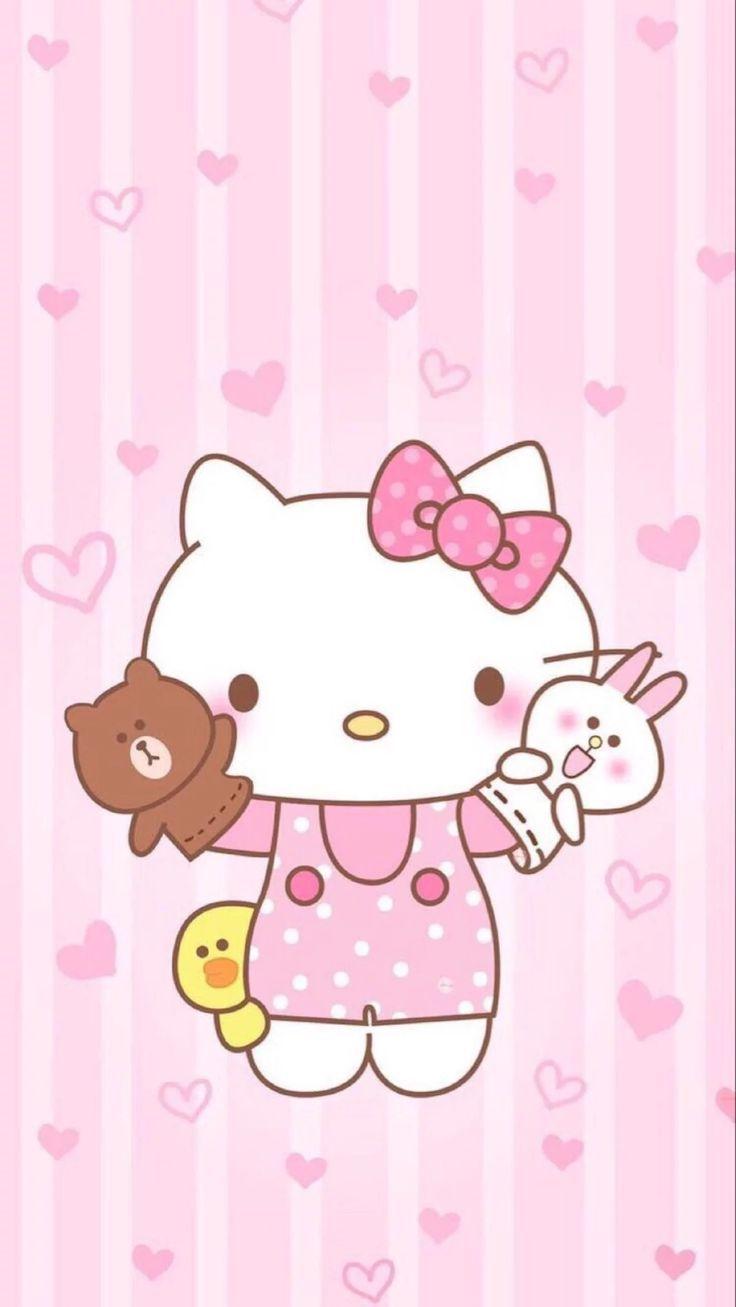 Hello Kitty Iphone Wallpapers Top Free Hello Kitty Iphone Backgrounds Wallpaperaccess