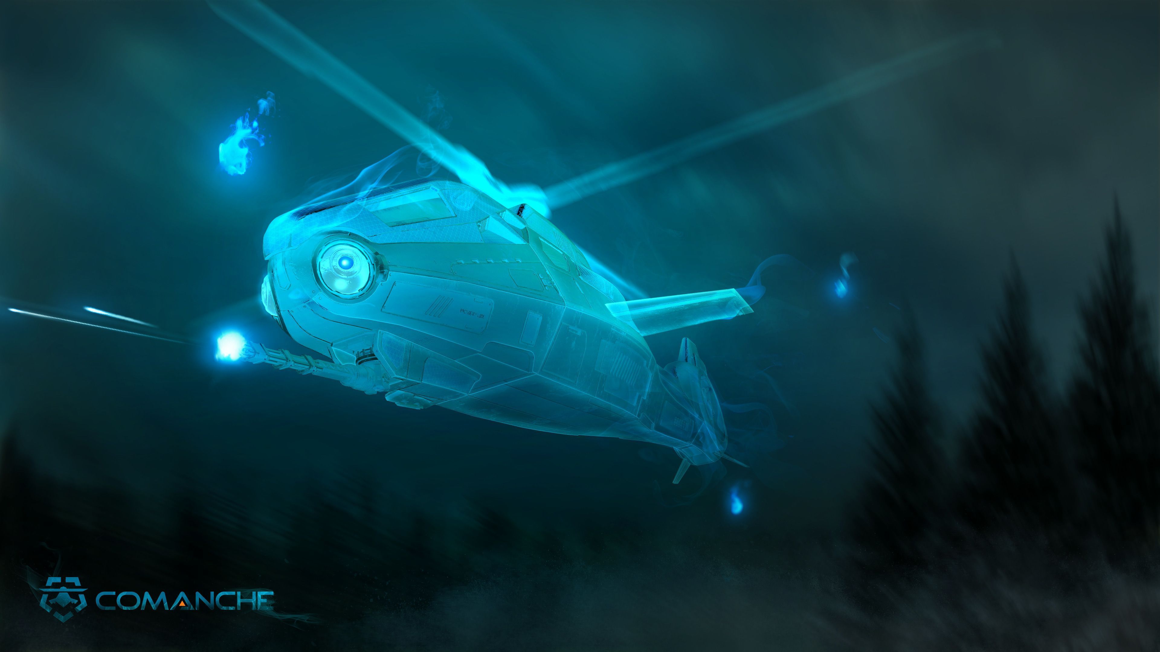 3840x2160 4K Comanche (Video Game) Wallpaper