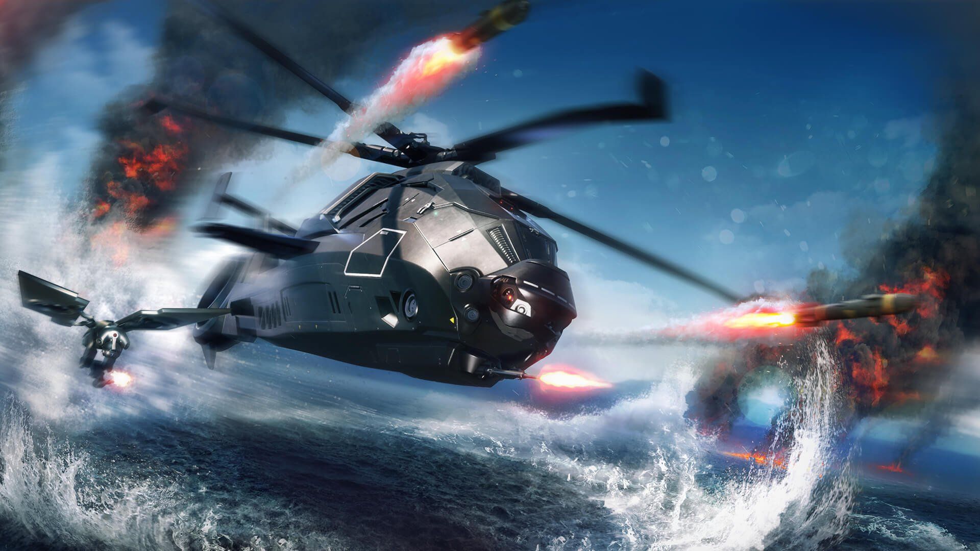 1920x1080 attack helicopter game
