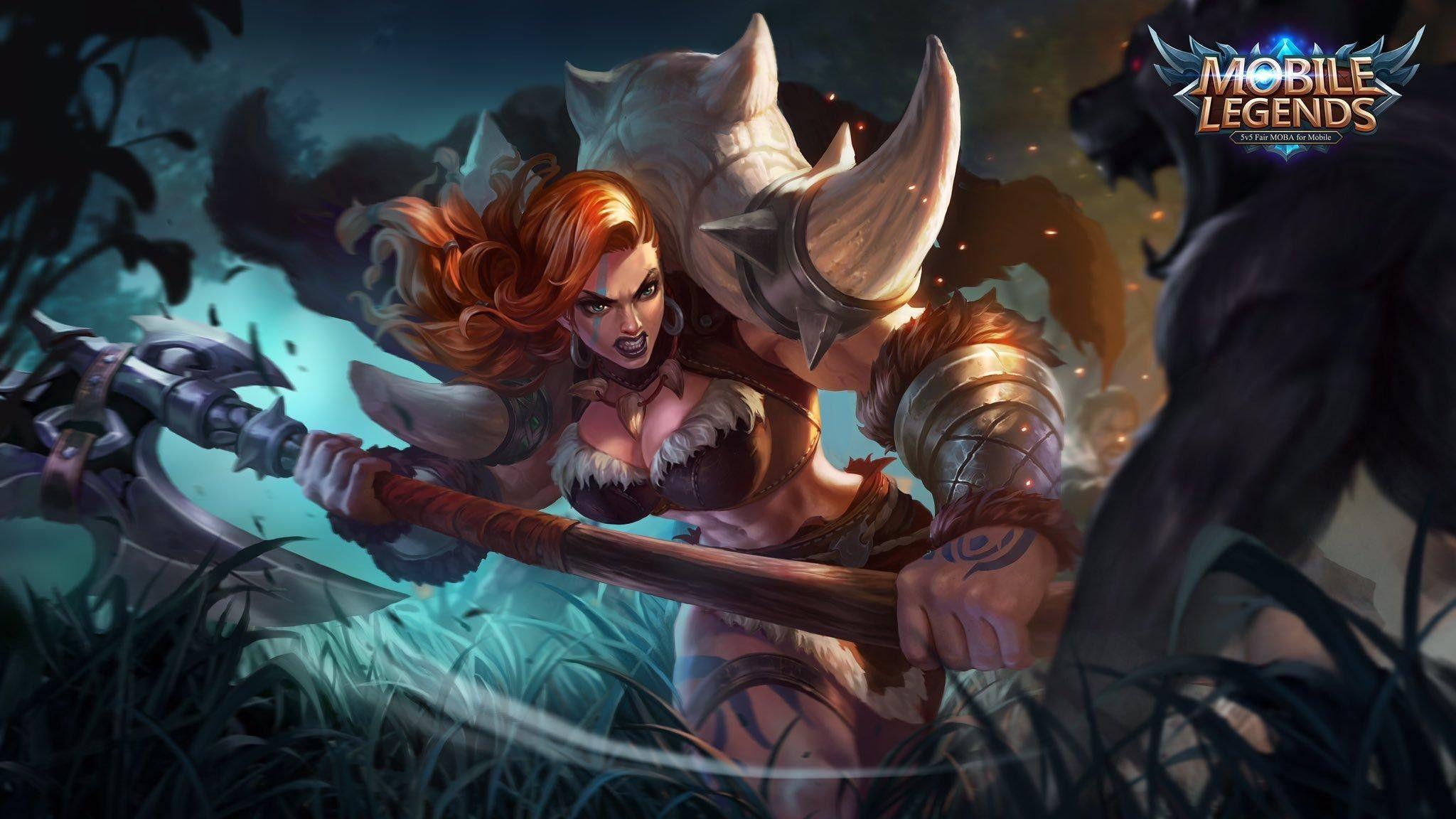 2048x1152 Desktop Wallpaper Hilda Mobile Legend Free Wallpaper