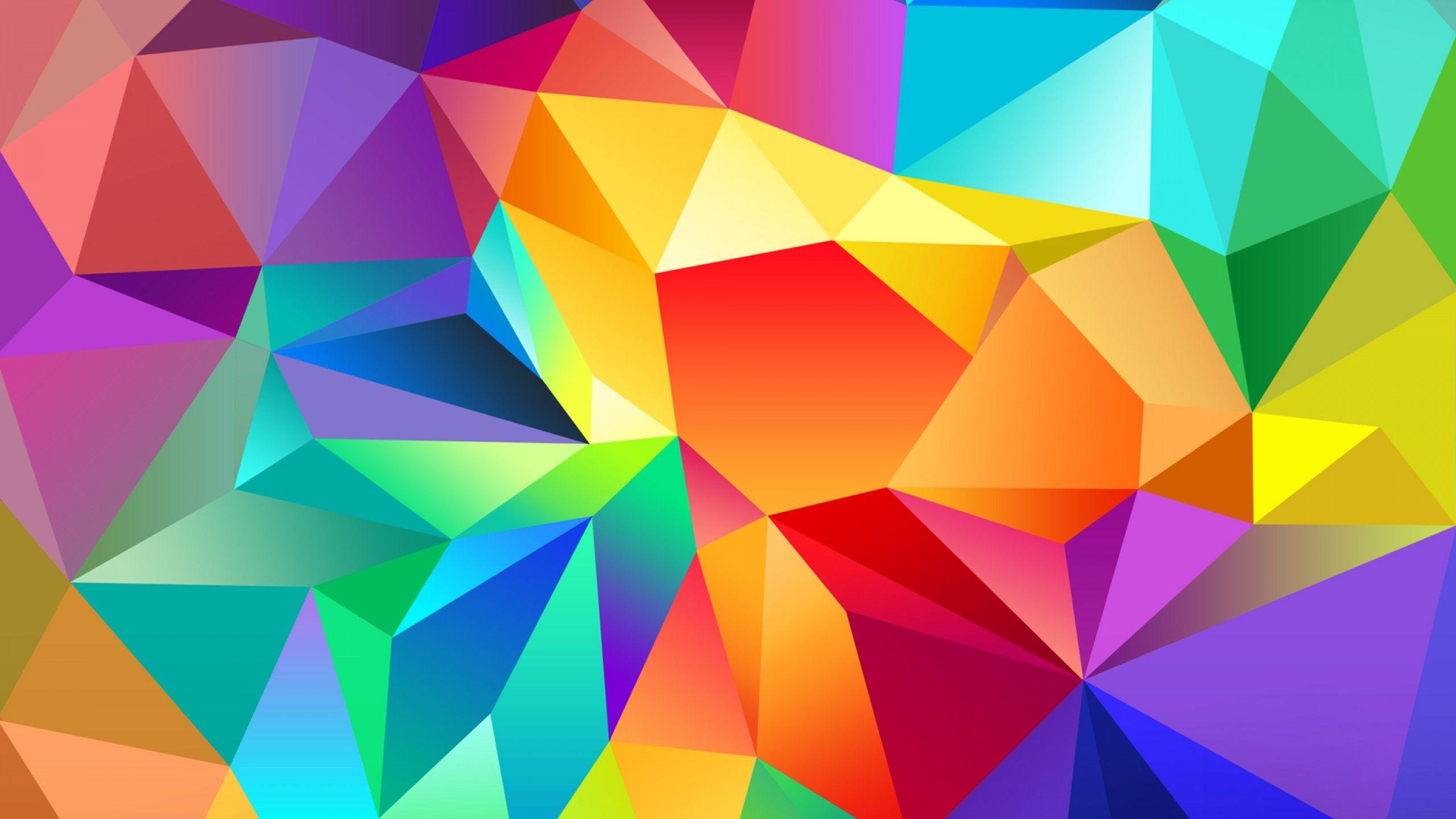 Rainbow Polygon Wallpapers - Top Free Rainbow Polygon Backgrounds