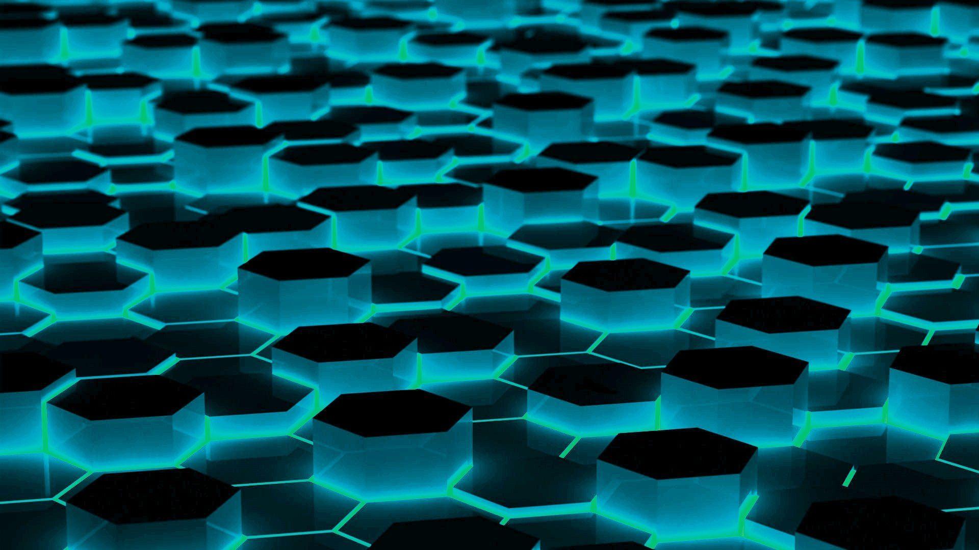 1920x1080 Hexagon Wallpaper