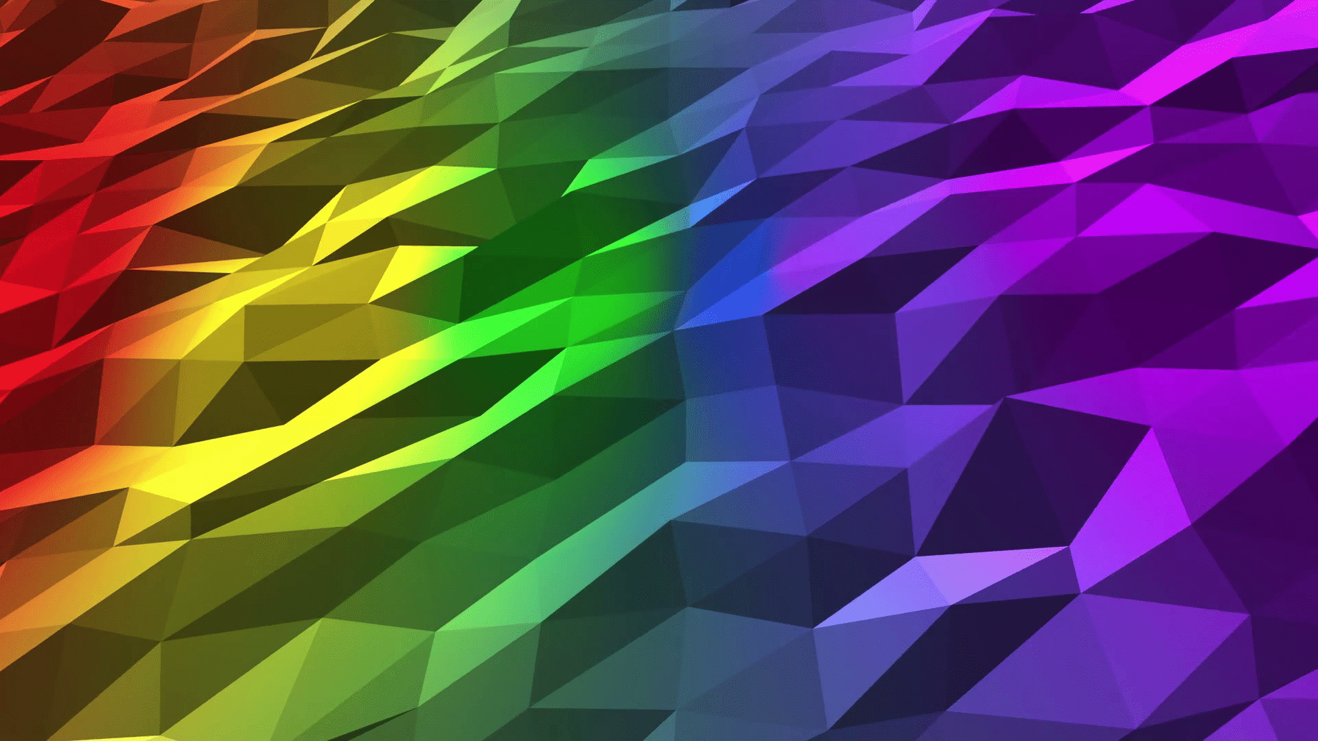 Rainbow Polygon Wallpapers - Top Free Rainbow Polygon Backgrounds